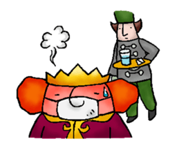 King & royal family sticker #1612151