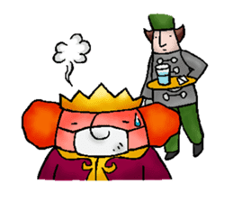 King & royal family sticker #1612151