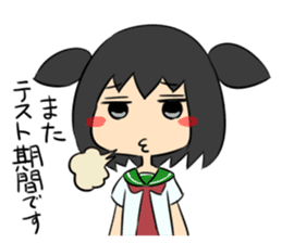 Jitome chan Study sticker #1613113
