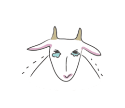 Yagibe a goat sticker #1613174