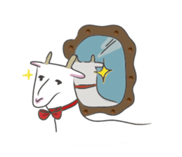 Yagibe a goat sticker #1613187