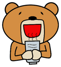 Masukuman Bear sticker #1613659