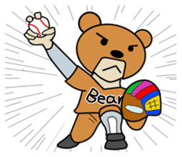 Masukuman Bear sticker #1613668