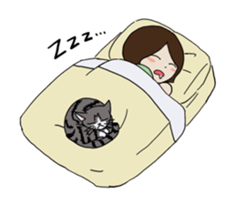 mameko and sora sticker #1614074