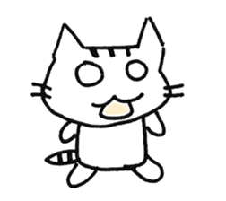Burrow cat sticker #1614153