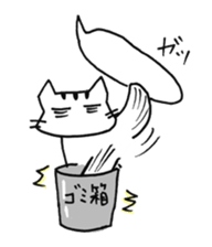 Burrow cat sticker #1614160