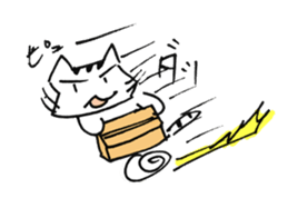 Burrow cat sticker #1614163