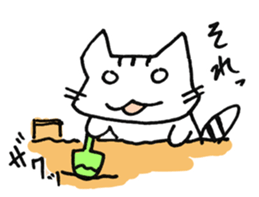 Burrow cat sticker #1614165