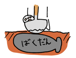 Burrow cat sticker #1614177