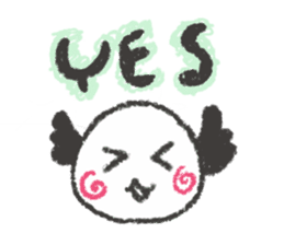 Rounded-Fairy Manmaru-kun sticker #1614437