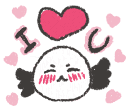 Rounded-Fairy Manmaru-kun sticker #1614440