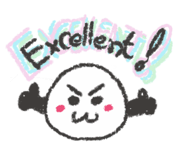 Rounded-Fairy Manmaru-kun sticker #1614448