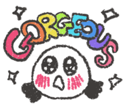 Rounded-Fairy Manmaru-kun sticker #1614449