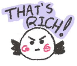 Rounded-Fairy Manmaru-kun sticker #1614453