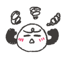 Rounded-Fairy Manmaru-kun sticker #1614456