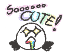 Rounded-Fairy Manmaru-kun sticker #1614464