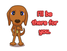 RomansDog English sticker #1614805