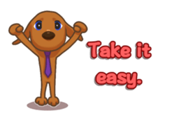 RomansDog English sticker #1614806