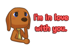 RomansDog English sticker #1614815