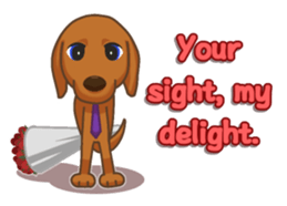 RomansDog English sticker #1614822