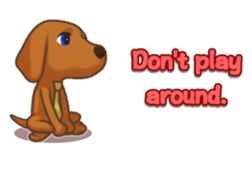 RomansDog English sticker #1614827