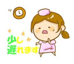 Angle in white sticker #1614916