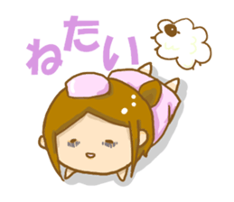 Angle in white sticker #1614928