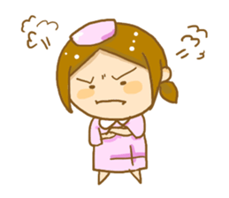 Angle in white sticker #1614931