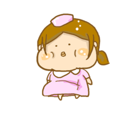 Angle in white sticker #1614936