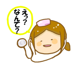 Angle in white sticker #1614939