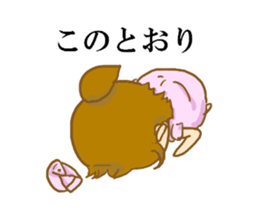 Angle in white sticker #1614942