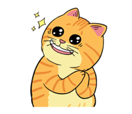 Tong Fat cat sticker #1615001