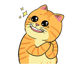 Tong Fat cat sticker #1615001
