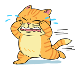 Tong Fat cat sticker #1615010