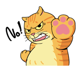 Tong Fat cat sticker #1615013