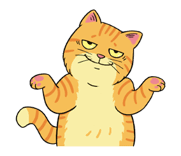 Tong Fat cat sticker #1615014