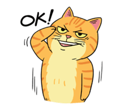 Tong Fat cat sticker #1615015