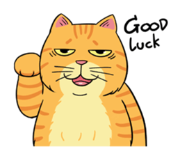 Tong Fat cat sticker #1615016