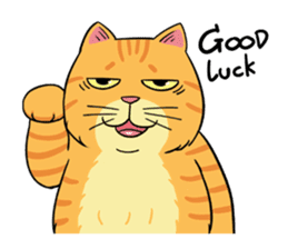 Tong Fat cat sticker #1615016