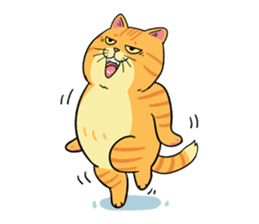 Tong Fat cat sticker #1615018
