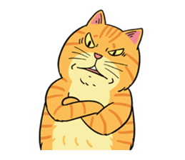 Tong Fat cat sticker #1615020