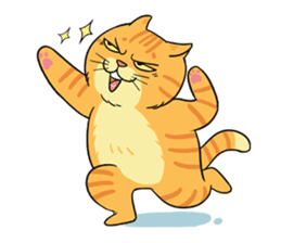 Tong Fat cat sticker #1615021