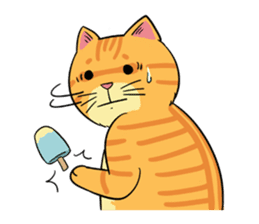 Tong Fat cat sticker #1615022