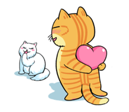 Tong Fat cat sticker #1615024