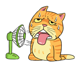 Tong Fat cat sticker #1615027