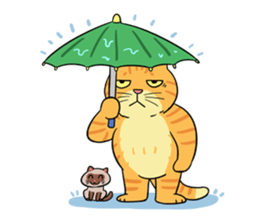 Tong Fat cat sticker #1615028