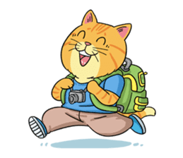 Tong Fat cat sticker #1615029