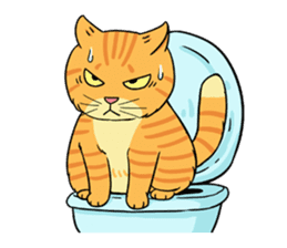 Tong Fat cat sticker #1615030