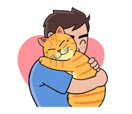 Tong Fat cat sticker #1615032