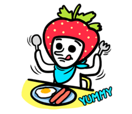 FAROX and friends : happy fruity kids. sticker #1615998